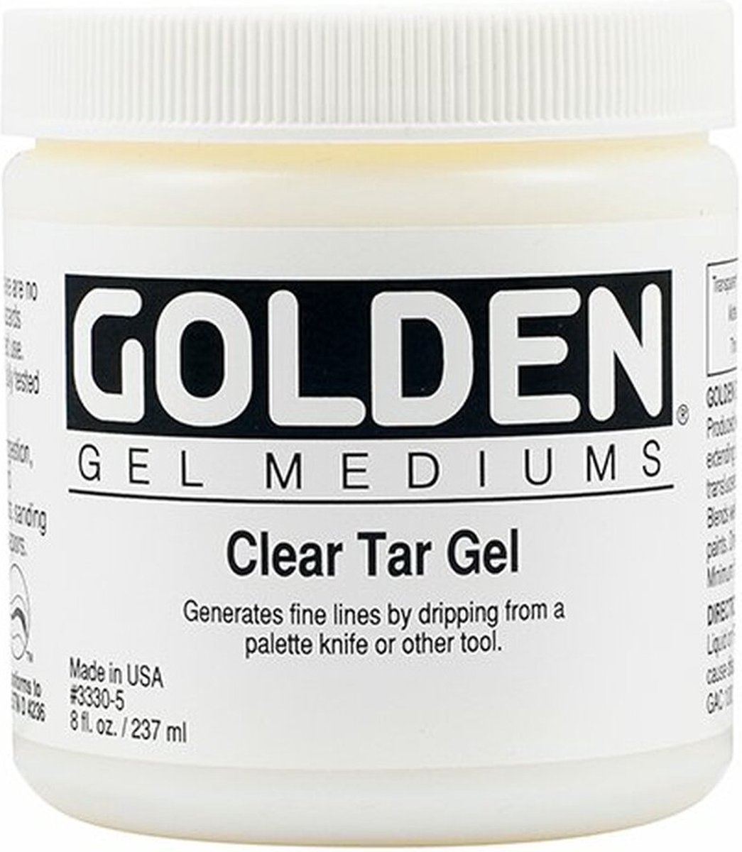   | Gel Mediums | Clear Tar Gel | Pot á 237ml